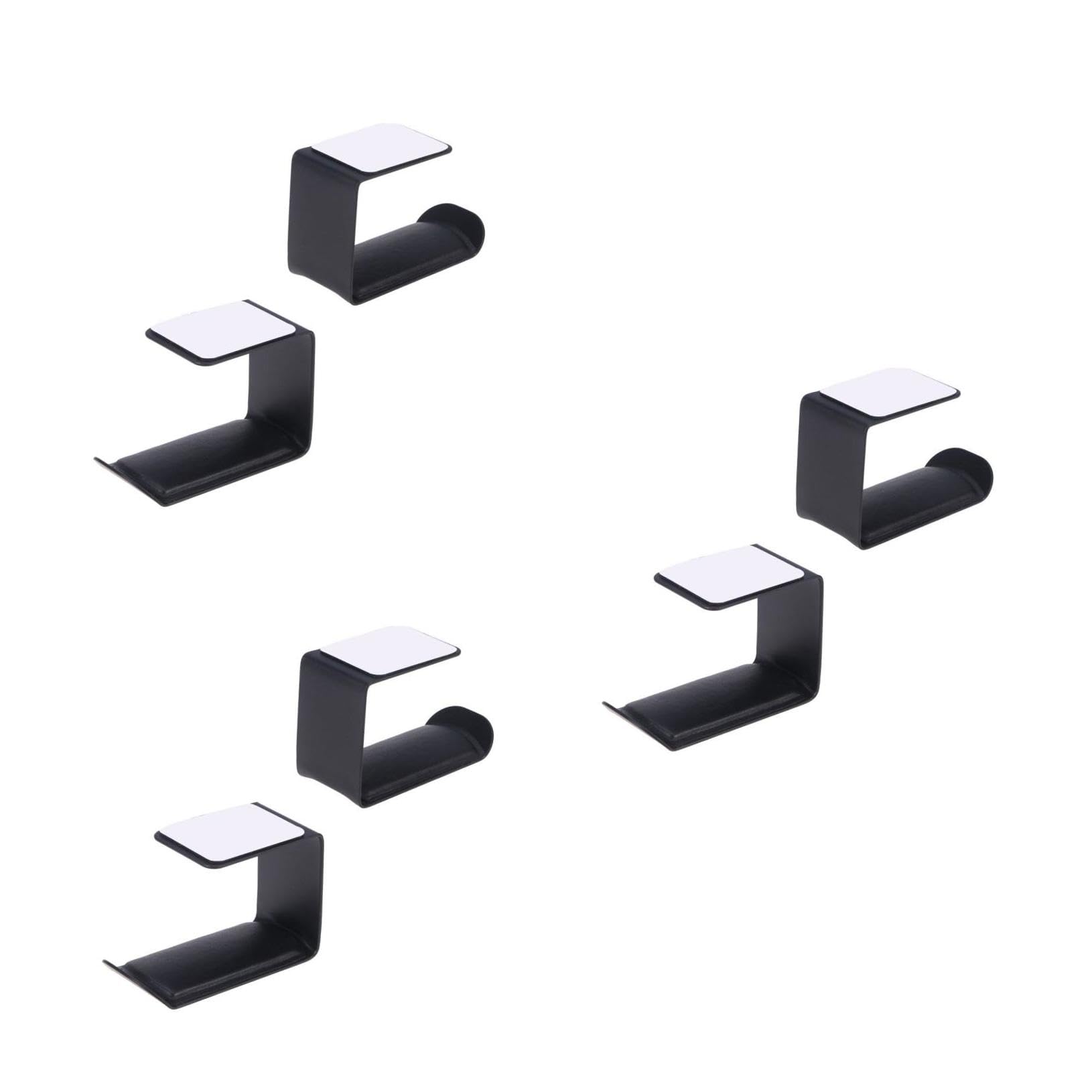 OSALADI 3 Pz Porta Cuffia Gancio Per Cuffie Da Scrivania Sotto La Scrivania Wall Mount Supporto Per Cuffia Sotto Il Supporto Per Cuffie Da Tavolo Porta Cuffie Appeso Al Muro Auricolare