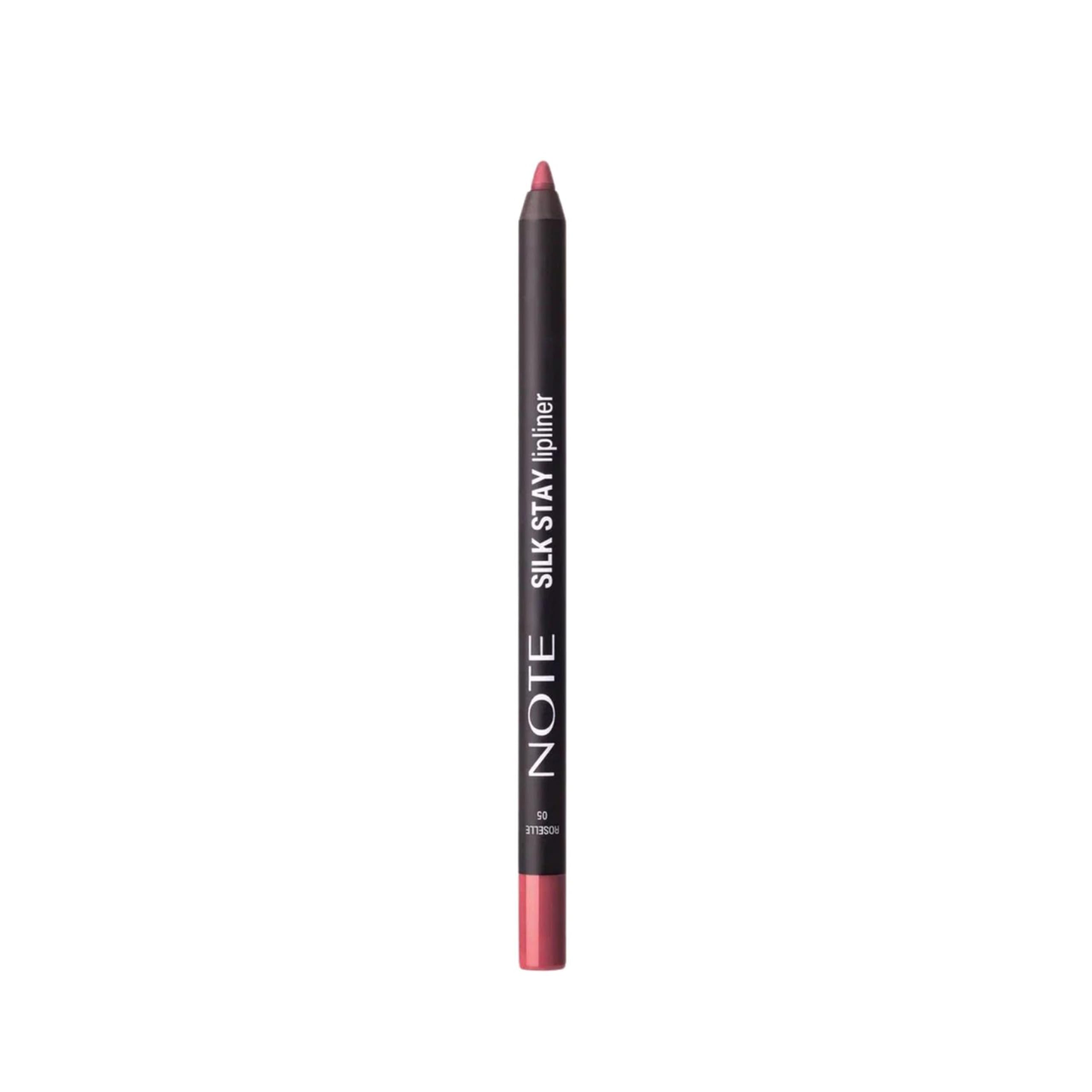 Note Cosmetics Silk Stay Lipliner Suya Dayanıklı İpeksi Dudak Kalemi - 05 Roselle