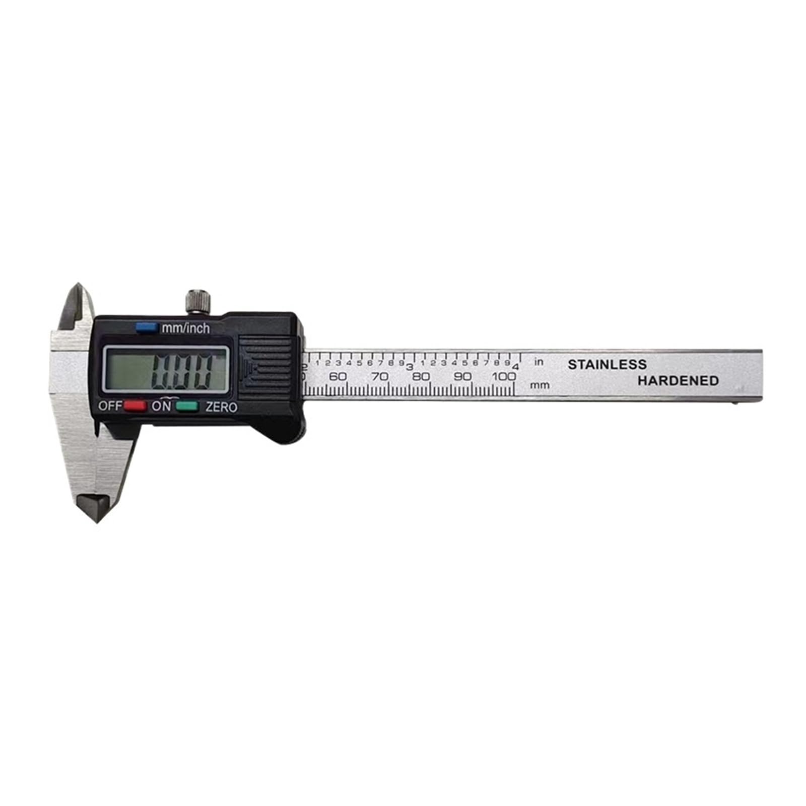 Calibradores Vernier Pie de rey digital 100 fabricado en acero inoxidable.