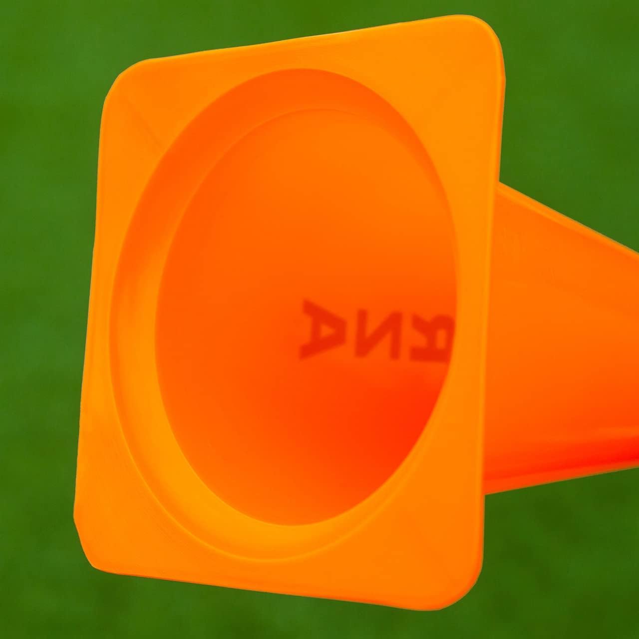 FORZA Coni Marcatori per Allenamento Multisport - Coni in Plastica Resistente per Tutti Gli Sport E Allenamenti | 4 Colori Fluorescenti [Pacco da 10 O 100] - 5