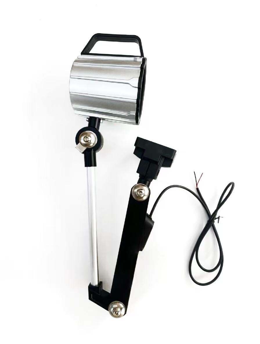 Super brillante 18 vatios led luz de trabajo 24V impermeable CNC máquina torno taladro molino lámpara de escritorio iluminación industrial - brazo largo (18, Vatios)