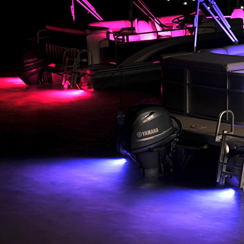 Lumitec Lighting 101460, LED Underwater Light, Surface Mount, Zambezi Quattro, Spectrum Full-Color, RGB - Thumbnail 4