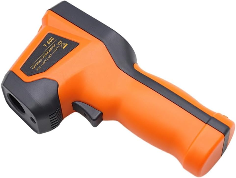 Non-Contact LCD Infrared Thermometer for Measuring Hot Surfaces Safely in Industrial Environments and Kitchens (T400A)