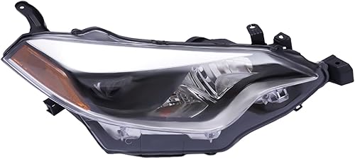 Miniatura 8 de Eapmic Conjunto de lámpara de faros delanteros del lado del conductor con bombillas, luces delanteras 81110-02E60, apto para Toyota Corolla 2014