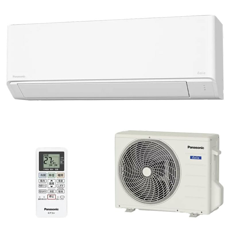 Panasonic Eolia エアコン 6畳用 本体 パナソニック Panasonic エアコン Eolia エオリア EXシリーズ