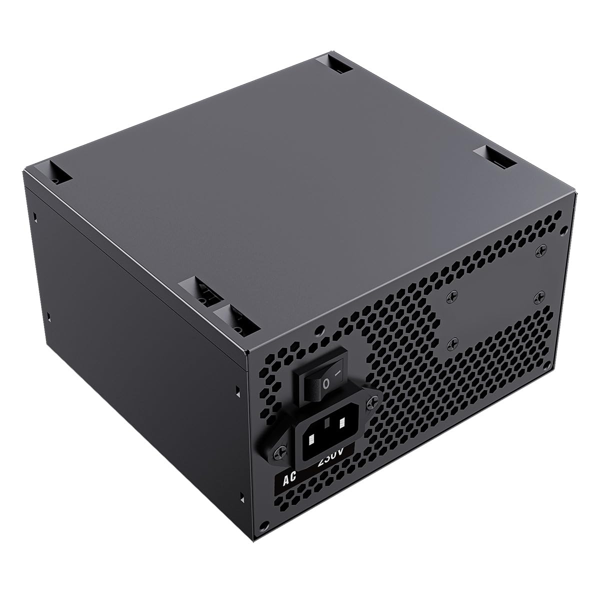 Ace Power - Alimentatore switching ATX da 750 W, alimentatore per PC desktop, ventola silenziosa da 120 mm, 8 pin 12 V (4+4), PCI-E 6+2 pin, 6 x SATA