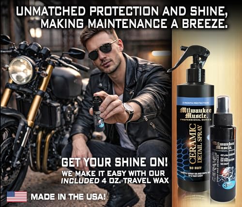 Cera Cerámica en Spray para Moto 16 fl oz + 4 fl oz miniatura 2