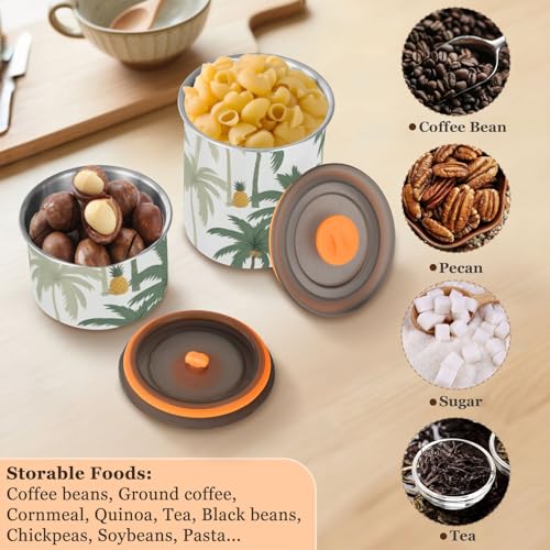 Envase hermético para café acero inoxidable 30 oz miniatura 5