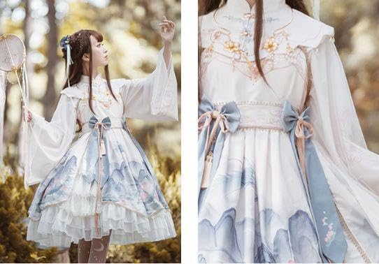 Amazon.co.jp: LO721 lolita オリジナル jsk ロリータ ワンピース 