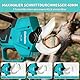 Eliofaneia Akku Astschere Akku Gartenschere,Max 40MM Schnittdurchmesser,Kompatibel mit 18V-Akku Makita,Elektrische Gartenschere Bürstenloser Motor,LCD Anzeige,Beleuchtung (ohne Akku und Ladegerät)