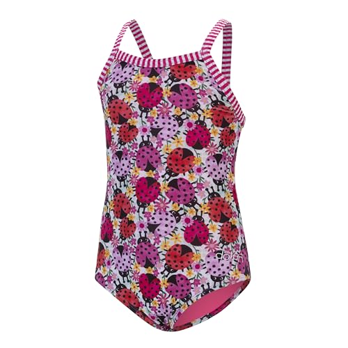Image of Dolfin Little Girls One Piece Swimsuit for Little Girls and Toddlers