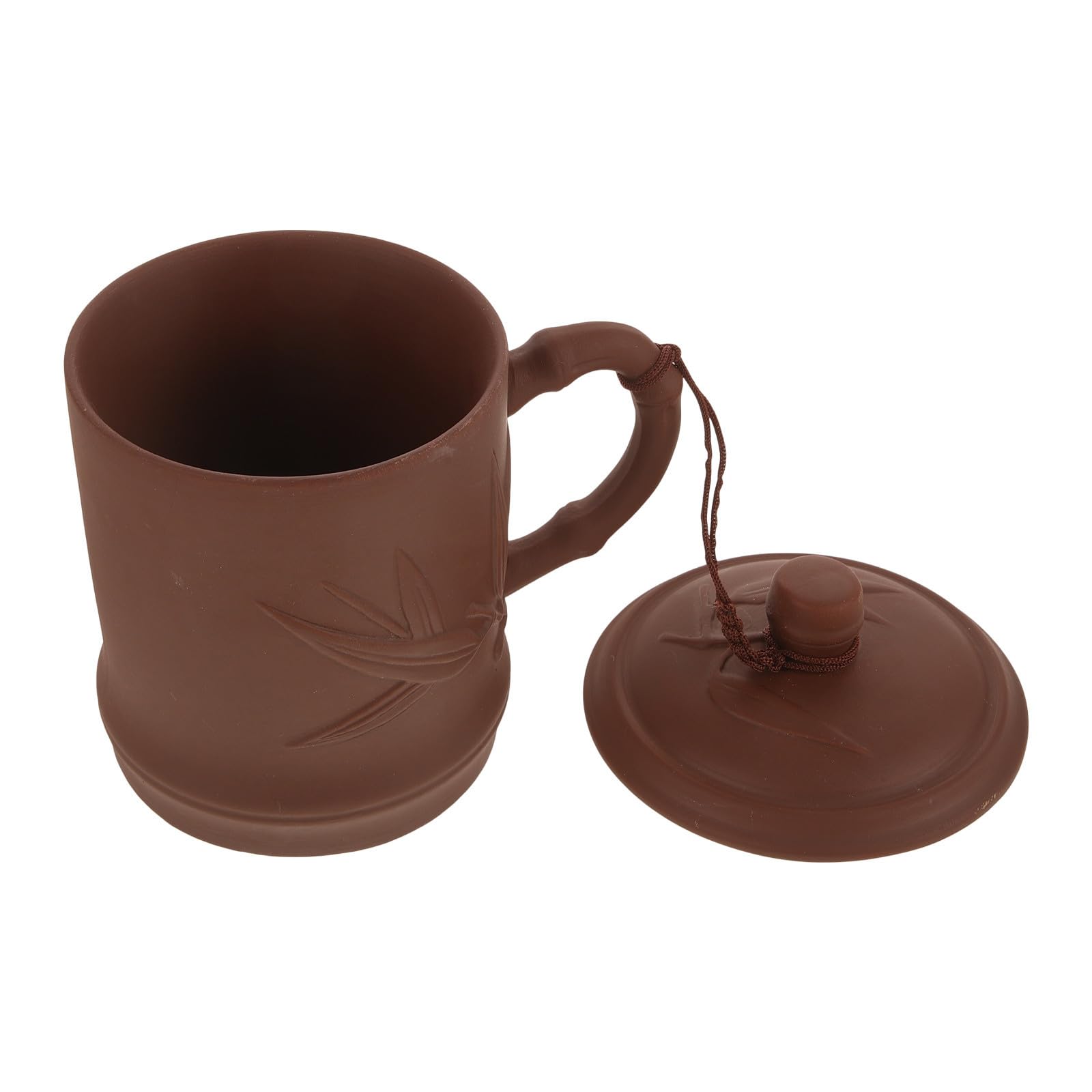 Tasse à thé chinoise élégante en céramique violette de 420ml haut de gamme