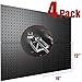 7S garage 4 Pack Metal Pegboard Panels with 50 Hooks, Black Pegboard Wall Organizer, Pegboard Accessories, Heavy Duty Garage Tool Storage System for Workbench, Workshop, Office, Craft Room