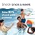 HTH 42053W 8lb Swimming Pool 3" Chlorine Tabs Advanced and HTH 52030 13.3oz Swimming Pool Shock Treatment Pack of 6