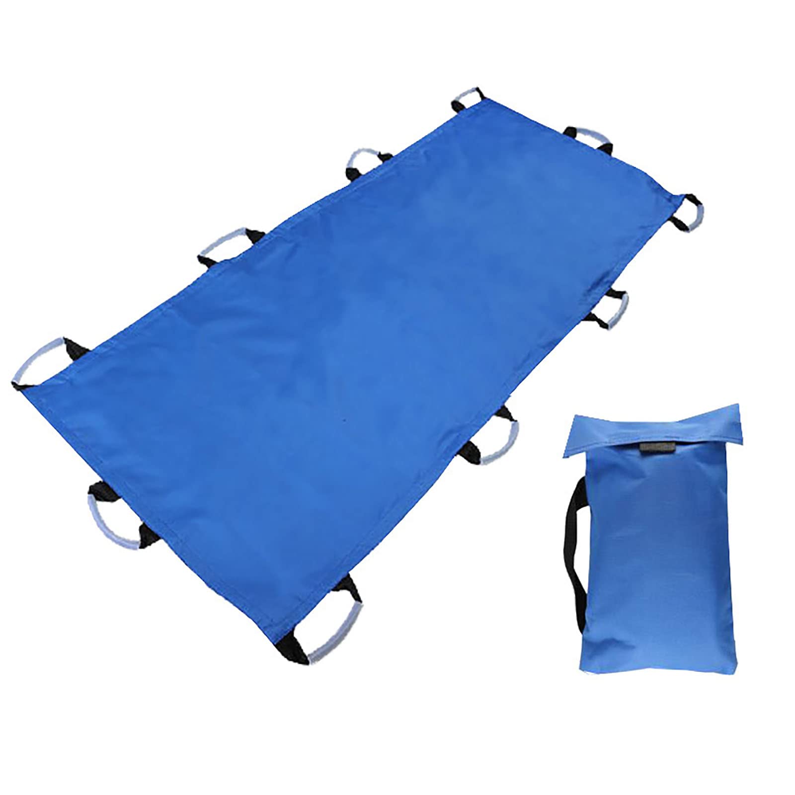 YNIYUJKL Emergency Rescue Stretcher, Folding Soft Stretcher With 10 Handles Patient Transport Medical Stretcher For Hospital,Clinic, Home