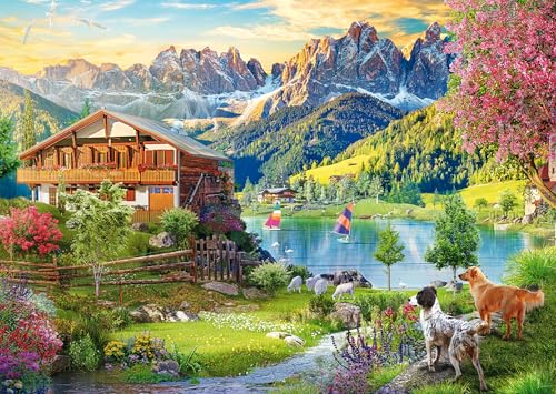 Schmidt Spiele 58886 Recreación en los Dolomitas, Rompecabezas de 1000 Piezas