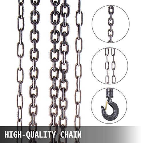 image for BestEquip Chain Hoist 4400lbs/2ton Chain Block Hoist Manual Chain Hois