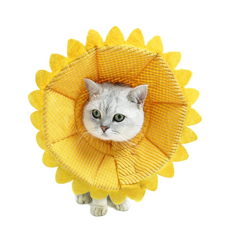 エリザベスカラー 猫用 犬用 ひまわり型 M ペット用品 傷舐め防止 柔らかい 楽天市場】お買い物マラソン【P5倍】エリザベスカラー 猫用 犬用