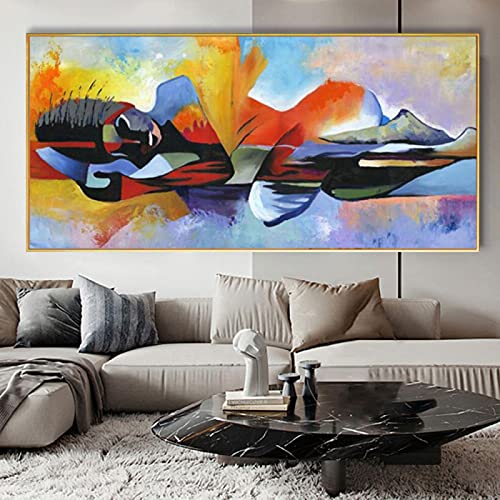 Peinture à l'huile Bouddha de prestige en impression sur toile premium