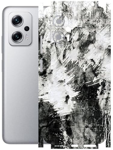 Image of AtOdds - Full Body Back Screen Guard Protector Film - Lamination Wrap Skin Sticker Compatible with REDMI K50i (5G) | Scratchproof Matte Finish (Messed)