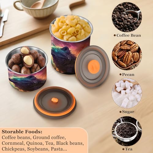 Envase hermético para café Blueangle acero inoxidable 500 ml miniatura 5