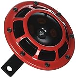 hella - multi-tone air horn - 12v sound  Starktonhorn - 109.23.37 - Rot Set 12V Hoch/Tiefton Hella Starktonhorn-Set B 133, 12 Volt â€vom Hersteller eingestelltâ€