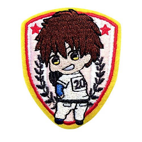 Amazon.co.jp: ダイヤのA ワッペンバッジ 沢村 : おもちゃ