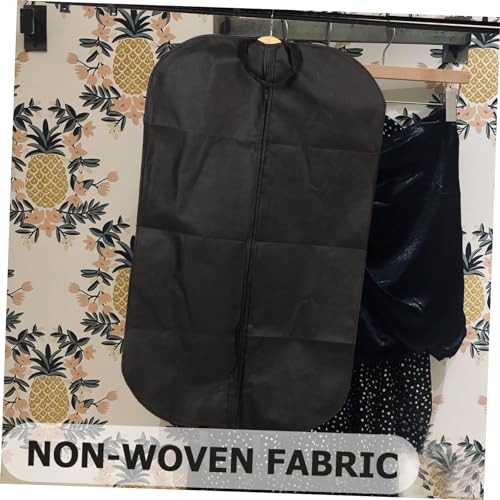 Alipis 2pcs Portable Travel Business Folding Suit Cover Garment Bag Easy Clean Mesh Laundry Bags for Home and Travel4