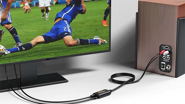 Image of Neoteck 192kHz DAC Converter 7ft /2.1m Optical to RCA Cable SPDIF to RCA Digital to Analog Converter for HDTVs Set-Top Boxes DVD /Blu-Ray Players-Male Output