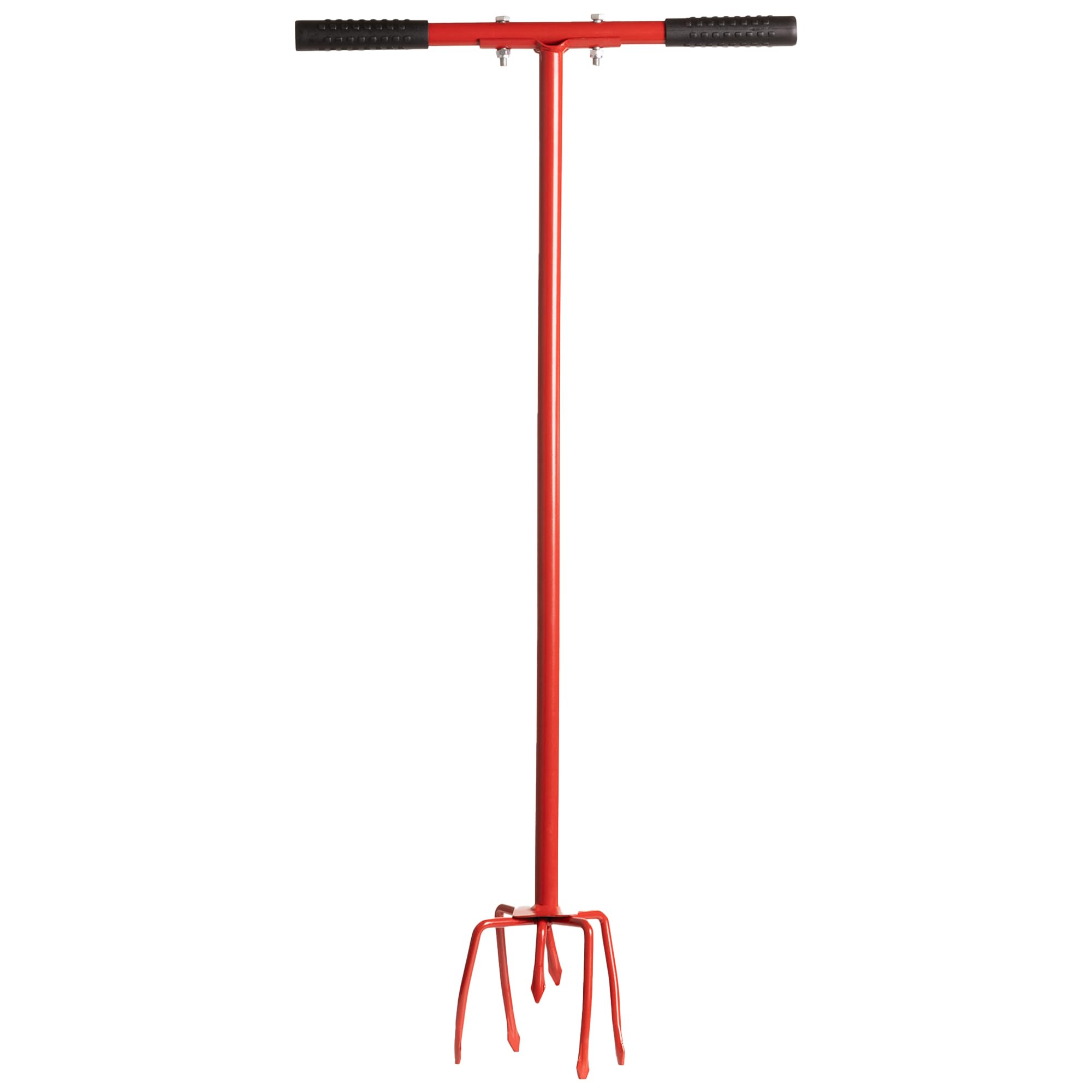 Hardys Carbon Steel Garden Hand Tiller & Cultivator Tool | Long Handled Weeding Tool, Compost Aerator & Cultivator | 32" Soil Hand Turner & Garden Tiller