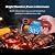 Instant Read Meat Thermometer, GrillBliss USB-C Rechargeable Digital Food Thermometer with 0.5s Fast Read & ±0.5? Accuracy, VA LCD Display, Cooking Thermometer for BBQ, Grill, Candy, Brewing