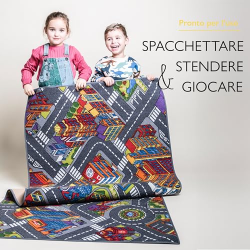 Carpet Studio Tappeto Bambini 95x133cm, Tappeto