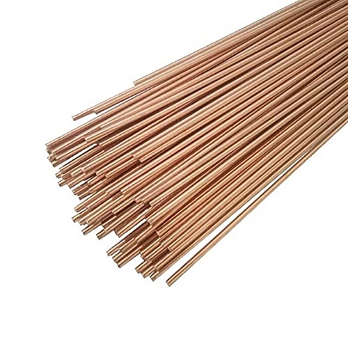Brass Welding Rod?Welding Wire Bronze Electrode Soldering Rod No Need Solder Powder Welding Rod (Color : 2.5MM-30PCS)