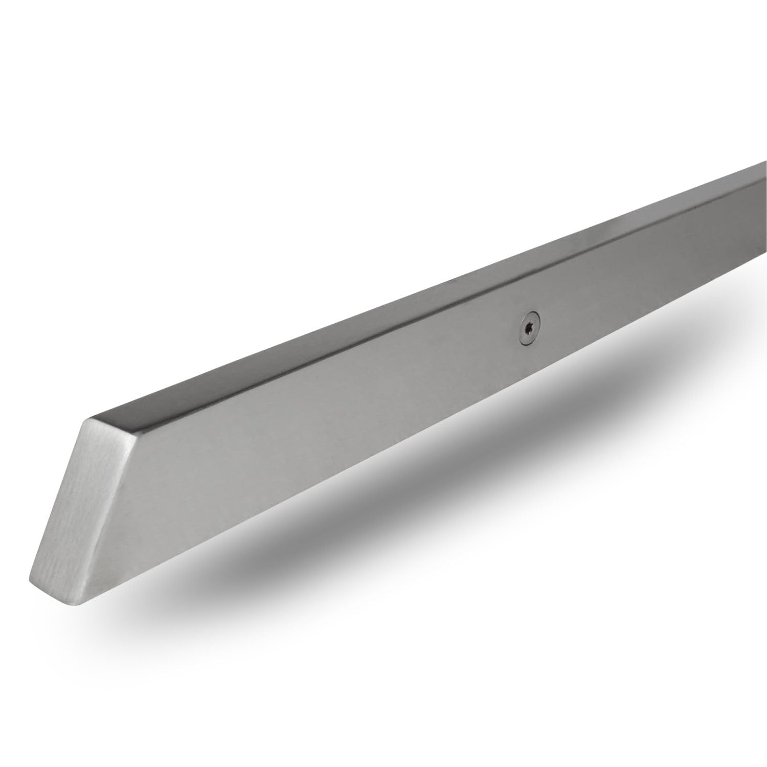 INOXLM Corrimano Rettangolare 40x20 mm in Acciaio Inox AISI 304 Con Finitura Satinata | Made in Italy | Fai Da Te | Ideale per Uso Interno ed Esterno (2200 mm)