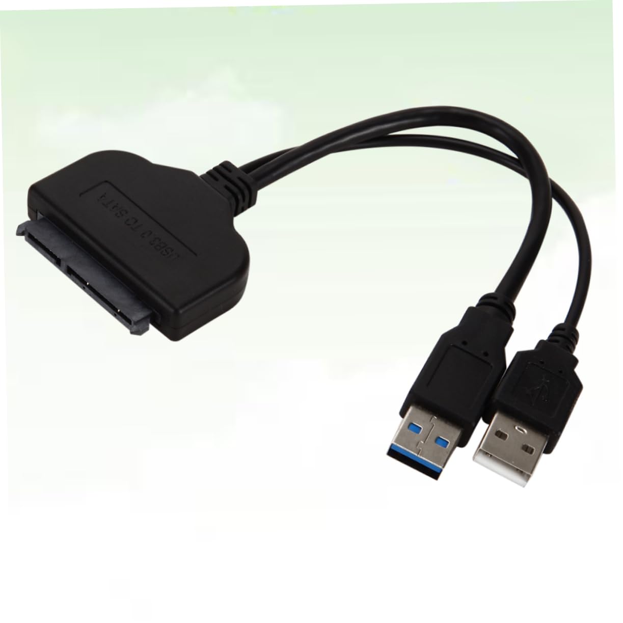 BESTonZON 3pezzi Adattatore Usb Per Dischi Rigidi Collegamento Facile Laptop e Computer Alimentazione Compatibile e Facile Trasportare