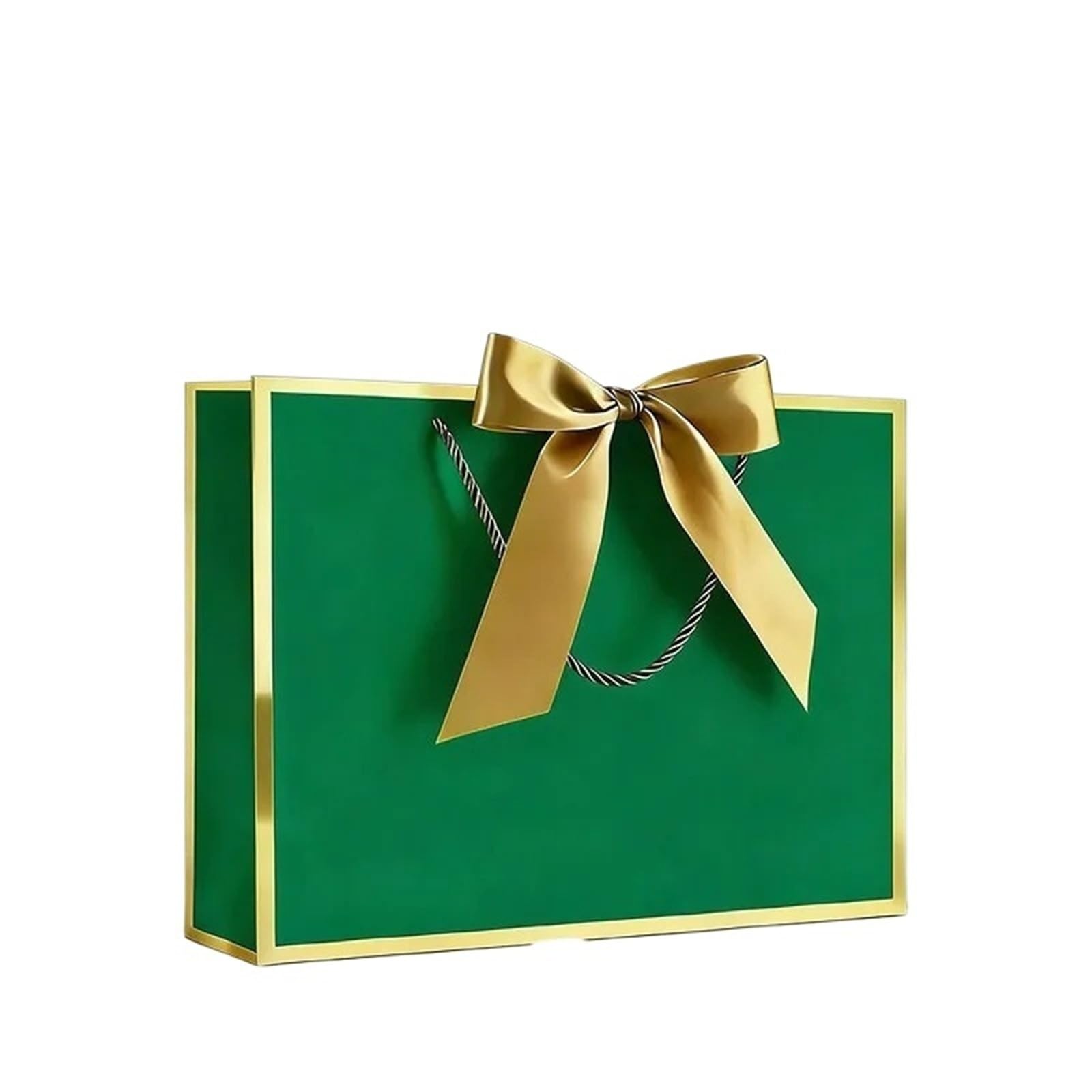 Bolsas Regalo 10 piezas bolsas de regalo elegantes con borde dorado