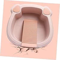 Vista 2 de Tabla de lavado de manos 1 Unidades Lavabo de plástico Lavabo Herramientas de plástico Panel de lavado de manos Estación de ropa Herramientas