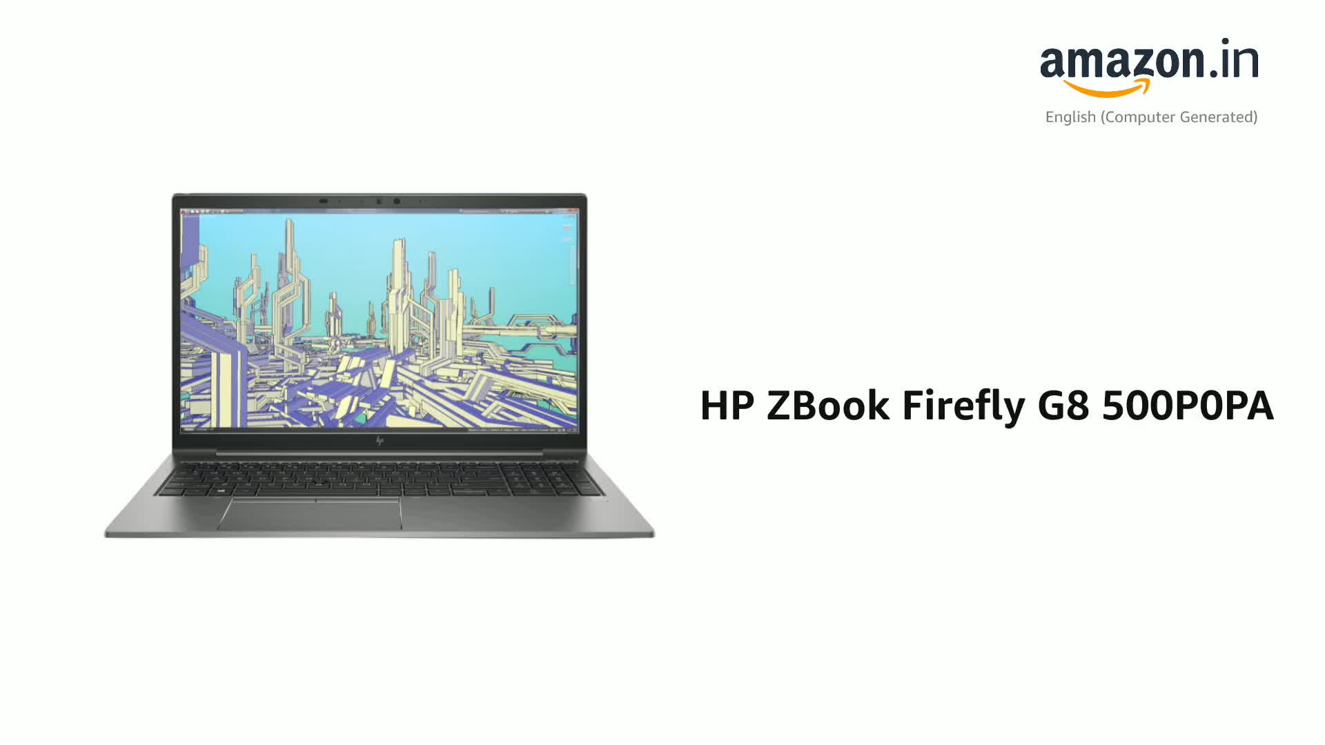 HP ZBook Firefly G8 500P0PA (15.6) Diagonal FHD 450 nits Thin