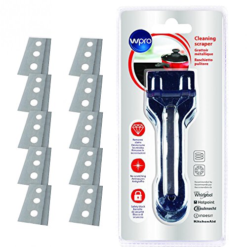 Original Kochfeld Schaber mit Refill-Kit Für Ihren John Lewis Induktionsherde, Glas Keramik & Glas Herd