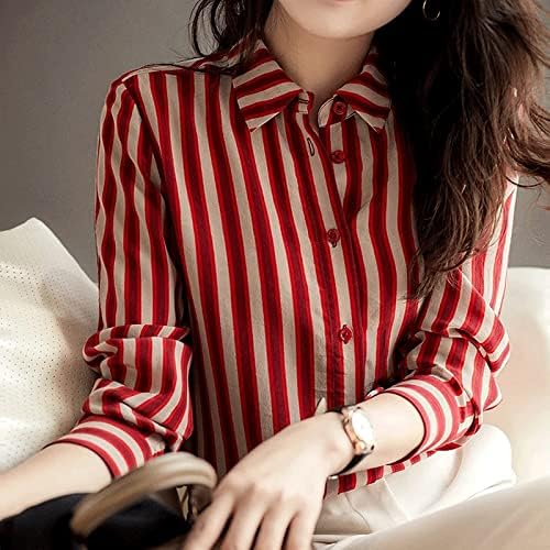 Girl in red button up shirt Clearance