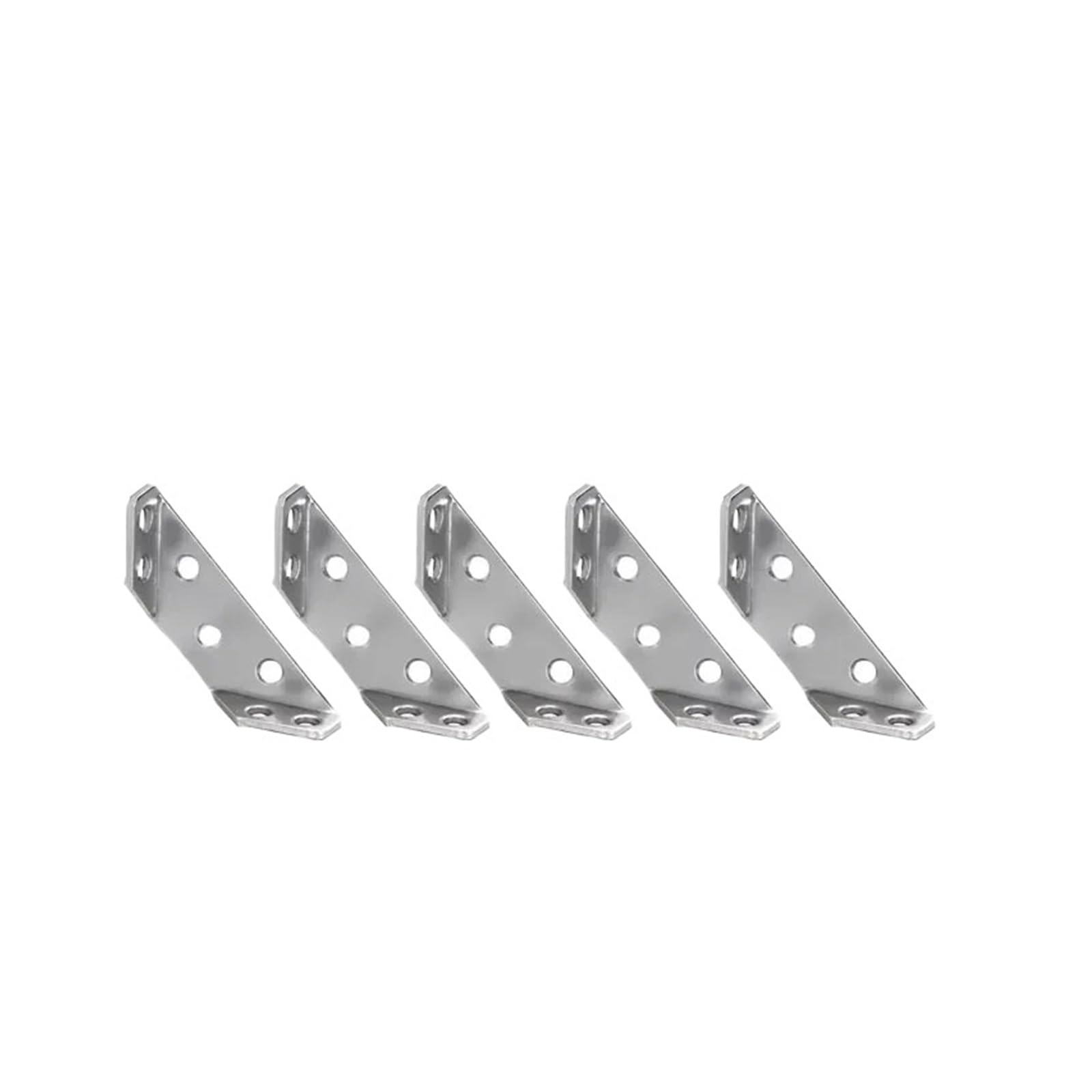 Fhdbekdcldm 5Pcs 1.0 With Screw Thickened Stainless Steel Corner Bracket, 90 Degree Furniture