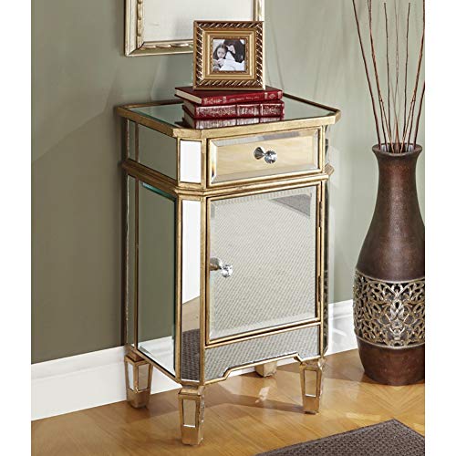 Table d'appoint de lit compacte pour organiser une chambre encombrée