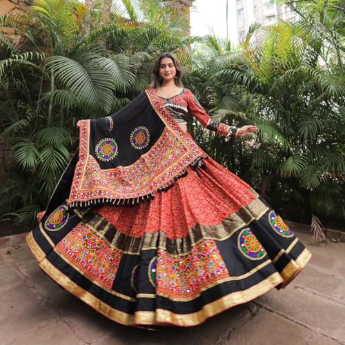Indian Women Garba/Navratri Special Lengha Choli Readymade New HandWork lehenga Chaniya Choli For Women4