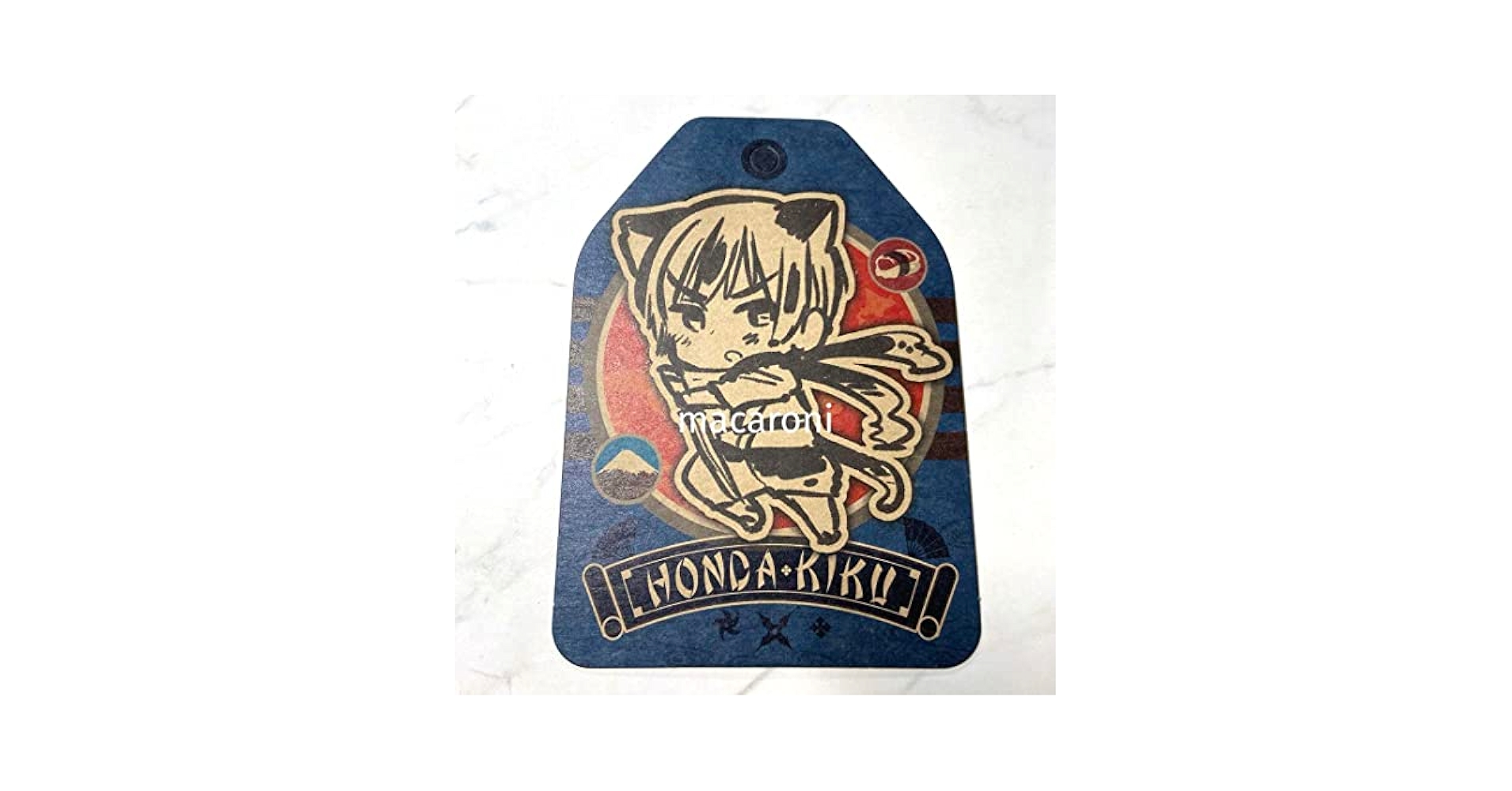 Amazon.co.jp: ヘタリア日本／台湾 タグ型 ポストカード 特典