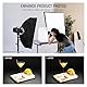 NEEWER 40cm Fotostudio Aufnahmezelt, verbessertes faltenfreies Nylon, verbesserte Lichtweichung und Streuung, Faltbare Fotobox mit 4 Hintergründen (Rot/Blau/Schwarz/Weiß) für Produktfotografie,STL-40
