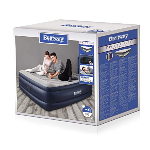 Bestway Tritech luchtbed Montana met geïntegreerde elektrische pomp Double XL/Hi, 203 x 193 x 56 cm - Image 4