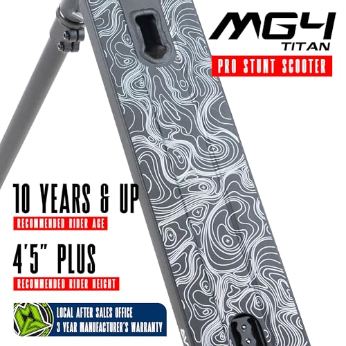 Image of Pro Stunt Scooter for Kids and Teens Ages 8-12 - Lightweight Durable Trick Scooter for Skatepark and Street - Easy Assembly - Madd Gear MG4
