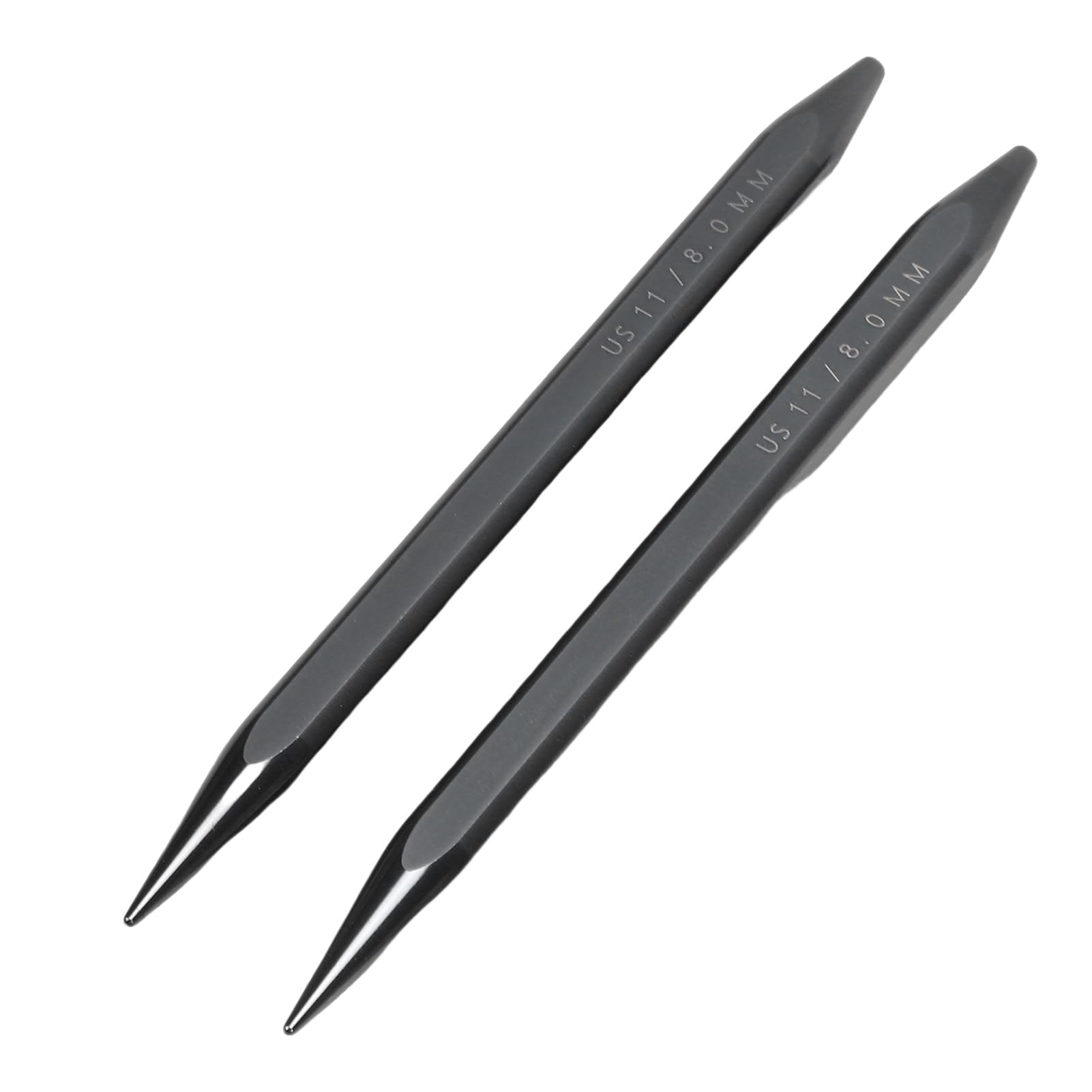 Glomora okrągły wymienny zestaw drutów do robienia na drutach aluminium 3.5mm-8.0mm zestaw dla początkujących szalik sweter Knitting 11cm długość