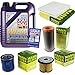 Produktbild QR-PARTS 69385340 Filter Set Inspektionspaket 5 Liter Motoröl Leichtlauf High Tech 5W-40 MANN-FILTER Innenraumfilter Kraftstofffilter Luftfilter Ölfilter
