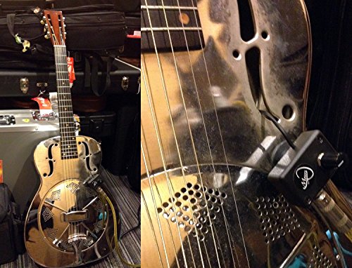 Exclusive Discount 50% Price Dobro Square Neck Resonator Guitar Pickup with Flexible Micro-Gooseneck by Myers Pickups